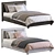 Sleek Teen Bed Frame: 200 x 120 cm 3D model small image 2