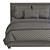 Sleek Teen Bed Frame: 200 x 120 cm 3D model small image 5