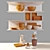 Elegant Decor Set 3D model small image 1