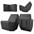 LOLA G - Versatile Minimalist Chair 3D model small image 1