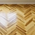 Title: French Oak Chevron Parquet 3D model small image 4