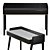Contemporary Soho Desk by Gallotti & Radice 3D model small image 1