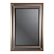 Elegant Gold Frame Mirror 3D model small image 1