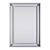 Elegant Gold Frame Mirror 3D model small image 2