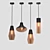 Renord Amber Pendant Lamp Collection 3D model small image 3