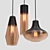 Renord Amber Pendant Lamp Collection 3D model small image 4