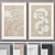 Modern Abstract Paintings Set 3D model small image 1