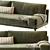 Modern and Stylish IAN Sofa 3D model small image 3