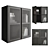 Ikea Ivar Mesh Wardrobe 3D model small image 1