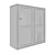 Ikea Ivar Mesh Wardrobe 3D model small image 5