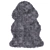 Modern Dark Gray Shag Rug 3D model small image 13