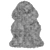 Modern Dark Gray Shag Rug 3D model small image 16