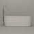 Luxury Freestanding Bathtub with Tub 3D model small image 7