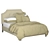 Cozy Comfort Bedding Set 3D model small image 1
