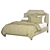 Cozy Comfort Bedding Set 3D model small image 2