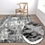 Luxury Carpets Set 1368 3D model small image 5
