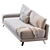 Modern and Sleek IAN Sofa 3D model small image 4