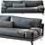 Modern and Sleek IAN Sofa 3D model small image 7