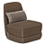 Ultimate Comfort and Style: Ulivi Salotti Doryland Armchair 3D model small image 5