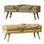 Modern Bench Seat: Stylish, Compact, and Elegant 3D model small image 4