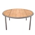 Elegant Wood Round Table 3D model small image 2