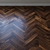 Elegant Walnut Parquet Board 3D model small image 4