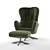 Corona Modern Armchair 3D model small image 1