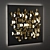 Modern Geometric Wall Decor 3D model small image 2