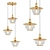 Globo Nevis 69030-3H Pendant Chandelier 3D model small image 1