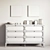 Eugénie Chest of 6 Drawers: Sleek and Stylish 3D model small image 3