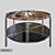 Sleek Wrought Studio Carrillo Coffee Table 3D model small image 2