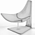 Modern Italian Luxury: Il Loft Giorgio Armchairs 3D model small image 5