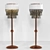 Sleek and Stylish Floor Lamp 3D model small image 1