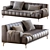 Elegant Chloe Sofa: Timeless Comfort 3D model small image 1