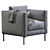 Box Armchair: Modern Design,
Comfort & Style 3D model small image 5