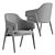 Elegant Linley Savile Dining Chair 3D model small image 4