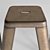 Tolixch Bar Stool: Sleek and Versatile 3D model small image 3