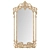 Flora Mirror: Handcrafted Elegance 3D model small image 2