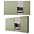 Elegant Jackie Wardrobe: Spacious & Stylish 3D model small image 1