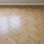 Upofloor Oak Parquet Board: French Inspired Chevron Design 3D model small image 3