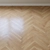 Upofloor Oak Parquet Board: French Inspired Chevron Design 3D model small image 4