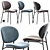 Sleek and Stylish Calligaris Ines Chair 3D model small image 1