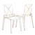 Sleek Mist Dining Chair: Elegant Acrylic Design 3D model small image 2