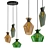 Elegant Malvasia Pendant Light 3D model small image 1