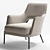 Elegant Flexform Joyce Armchair 3D model small image 2