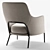 Elegant Flexform Joyce Armchair 3D model small image 3