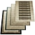 Elegant 200x300cm Carpet 3D model small image 1