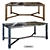 Modern Farmingdale Coffee Table: Sleek Design, Two Options 3D model small image 1