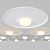 Modern Aluminum Ceiling Lamp 3D model small image 7