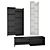 Modern Bookcase by Desalto 3D model small image 1